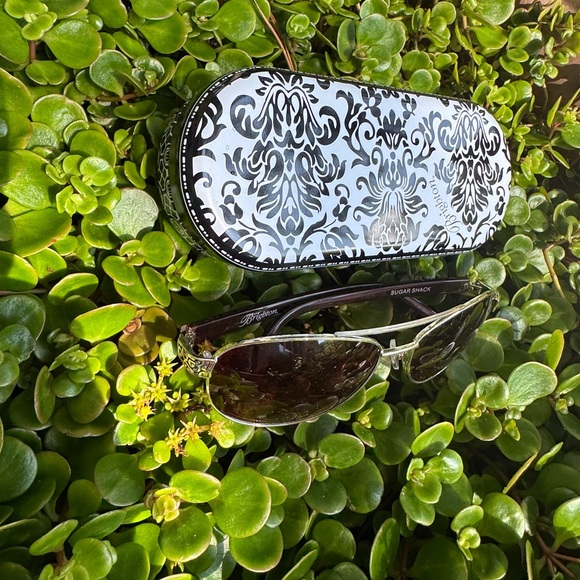 Brighton Black and Silver Sunglasses with Classic Style - Picture 5 of 6